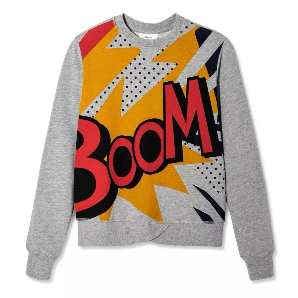 3.1 Phillip Lim “BOOM!” Pop Art Sweatshirt